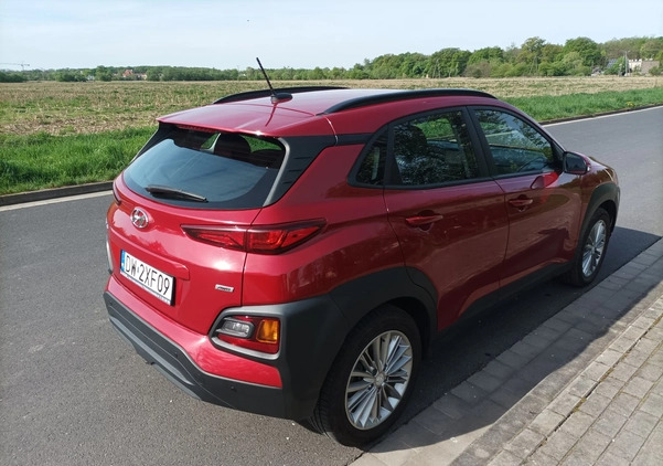 Hyundai Kona cena 83500 przebieg: 23000, rok produkcji 2020 z Wrocław małe 121